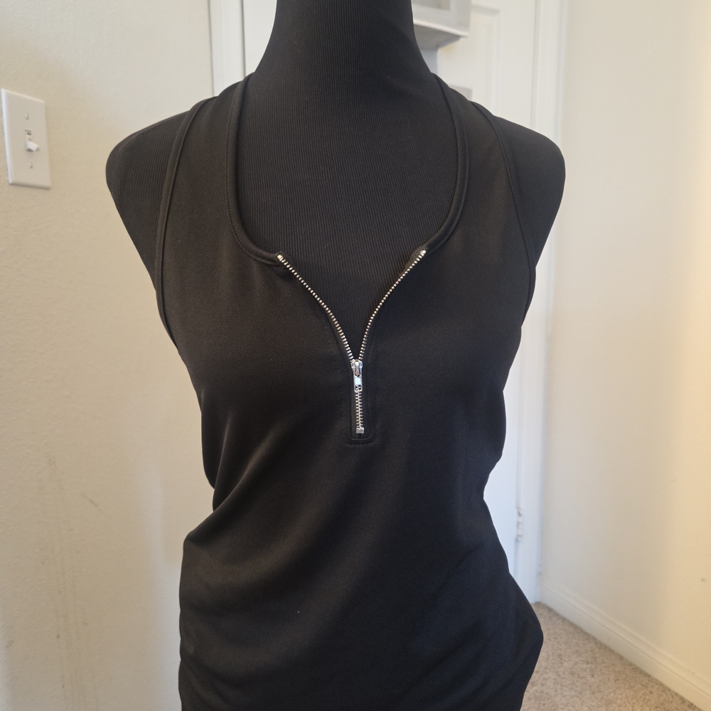 SHEIN Black Ribbed Top